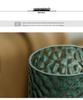 Luxury Hammered Glass Vase: Round Flower Vase & Living Room Ornament for Hydroponics