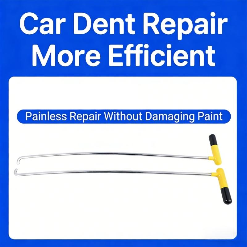 Car Dents Repair Rods Dents Remover Hook Tool Alloy Steel Repair Tool Car Automotive Body Dents Repairing Rod