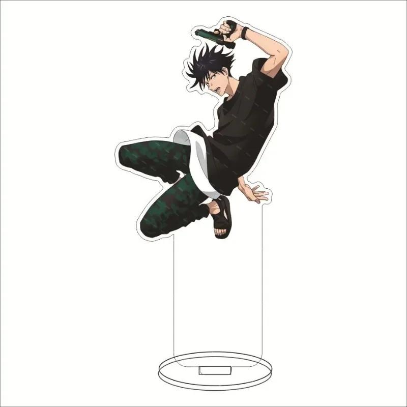 Jujutsu Kaisen 16cm Figure Acrylic Stand Set - Gojo Yuji Megumi Nobara Toge Maki Collectible Anime Figurines with Stand Ideal Gi