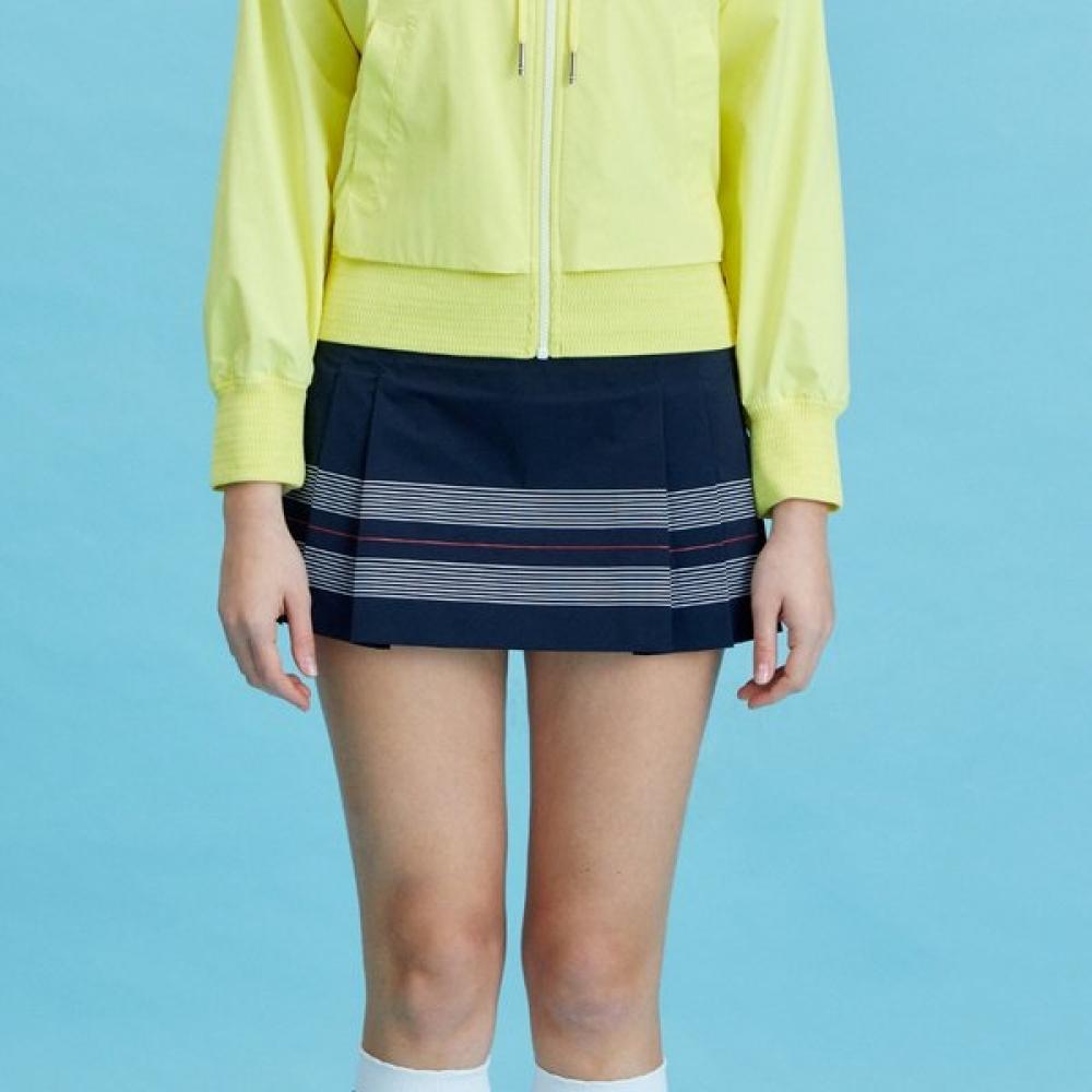 ONOFF Women S Printed Pleated Culotte Of4003la Navy