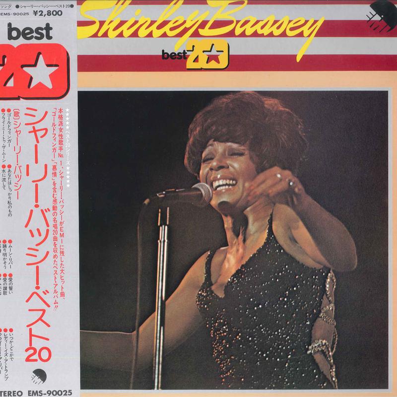 LP Record SHIRLEY BASSEY  Shirley Bassey Best 20 EMS90025 EMI Japan Pop Used