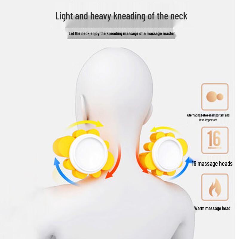 YING ER DE A8 Electric Neck and Shoulder Massager Pillow