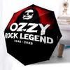 1 peça OZZY OSBOURNE LENDA DO ROCK Guarda-chuva de Viagem Compacto, à Prova de Vento, Abertura Automática, Presente para Aniversário, Natal, Negócios 93039