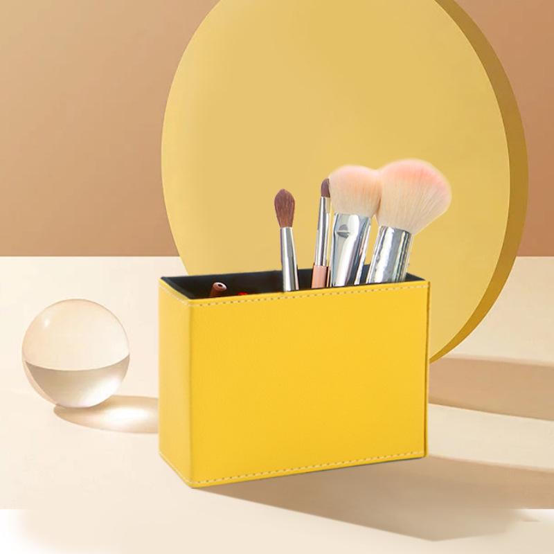

Macaron Series Double-Compartment Pen & Makeup Holder 15.3*7*11.3
