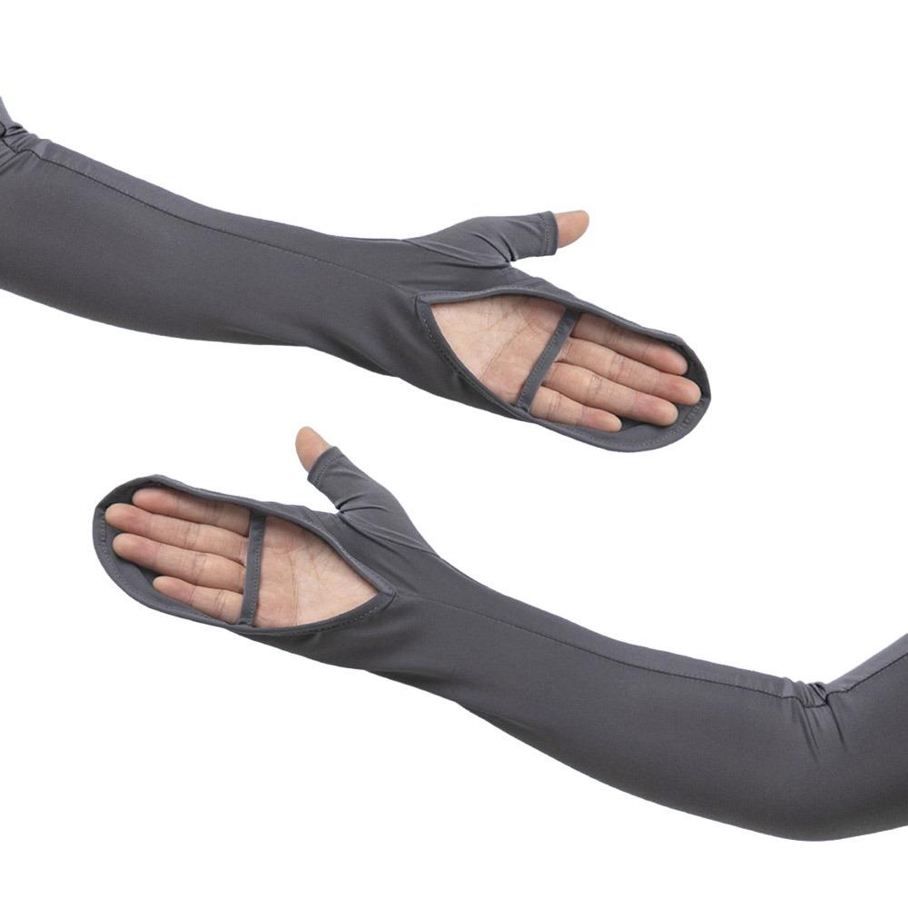 Breathable Summer Sunscreen Gloves Driving Fishing Cycling Sleeves Men Women Basketball Running