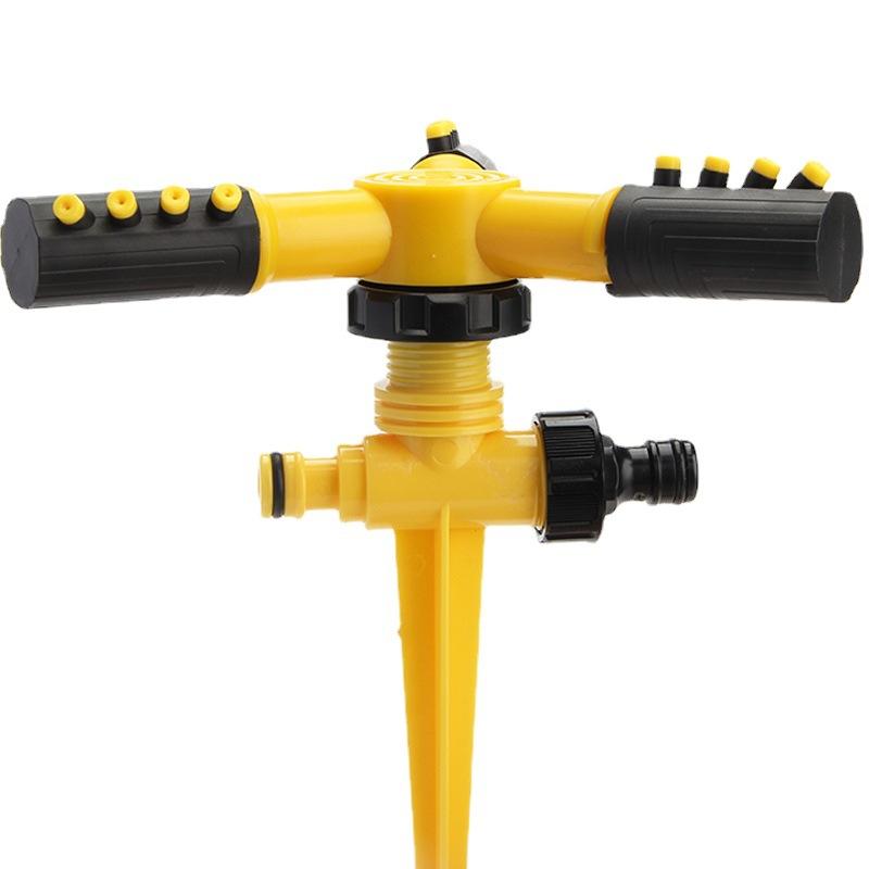 360 ° Gartensprinkler-Rotation Bewässerungssystem Automatisches Landwirtschafts-Rasenbauernhof-Gewächshaus-Sprühdüsenwerkzeug