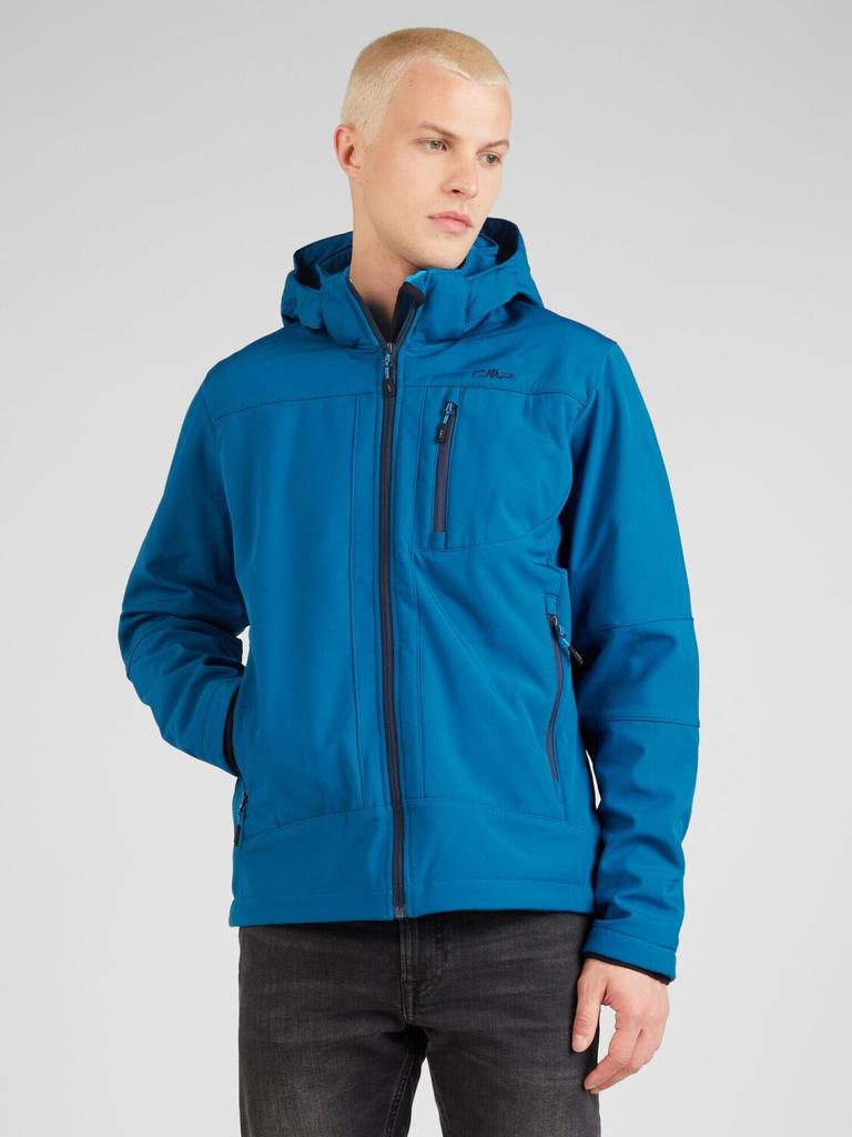 Куртка CMP мужская софтшелл с отстегивающимся капюшоном (3A01787N) бензин L931