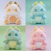 Plush Dinosaurs Macaron Toy Cartoon Stuffed Doll Kids Gift Bedroom Decoration