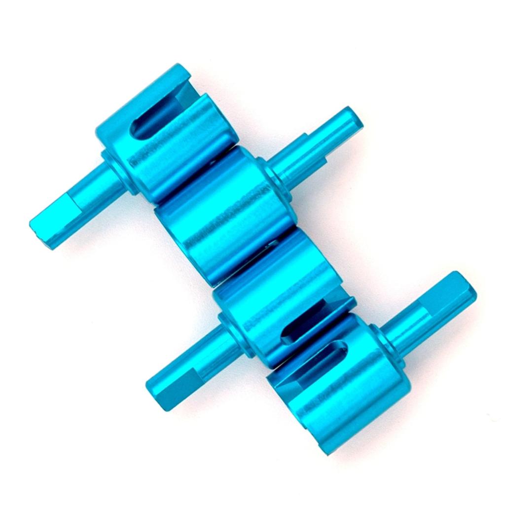 Aluminum Alloy Drive Shaft Dog Bone Cup Joint Set Replacement for TT01 -01 TT01D TT01E TT02 -02