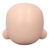 For BJD Plastic Cement Blank Head Milky White Super White Replacement Head Exquisite Design Ball Jointed Head Collection