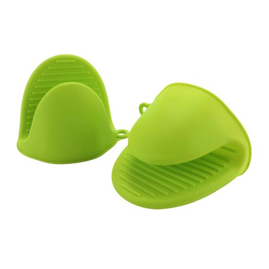 2 Stück Verbrühschutz-Clips Rutschfest Hitzeschutz TPE Ofenhandschuhe Wiederverwendbare Küchenhandschuhe für den Ofen