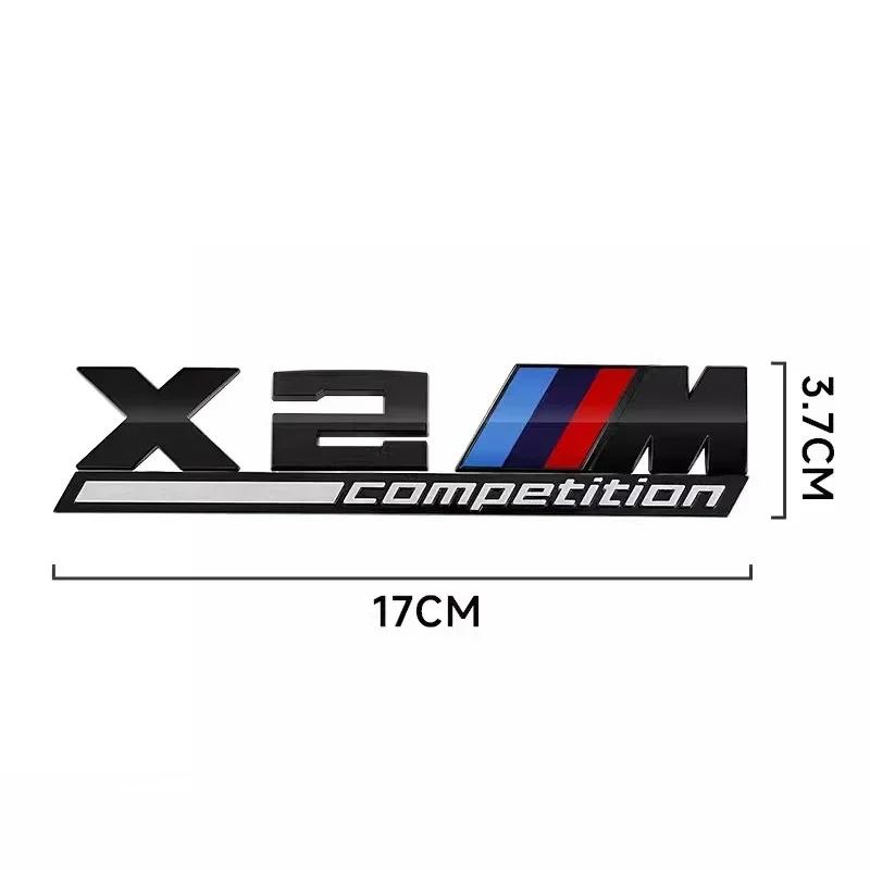 For BMW M3 M4 F07 F34 F30 F20 F10 E60 E46 E53 G01 Sticker 3D Car Decorative accessories M Badge Emblem Decoration Accessories BU1