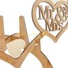 KX4B Wedding Guest Book Set Love Heart Ornament Storage for Wedding Reception Engagement Anniversary Decoration