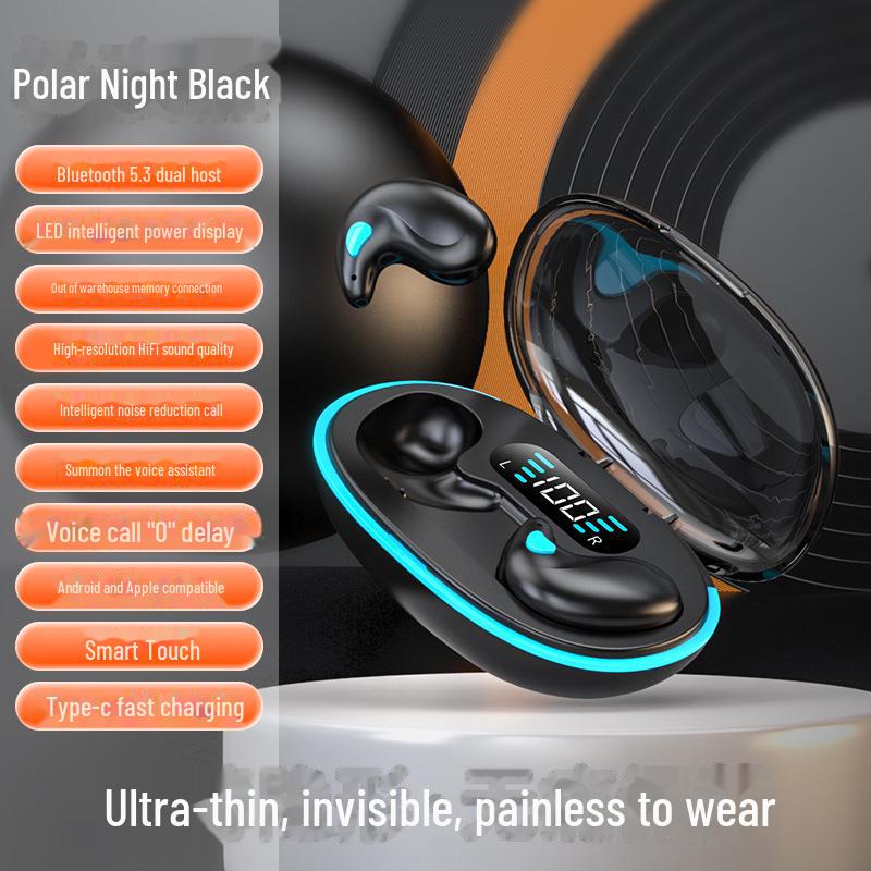 

Шумоподавляющие наушники Bluetooth X55 Sleep Type: Внутриканальные наушники, Длительный срок службы батареи, Глубокие басы, Универсальная совместимость