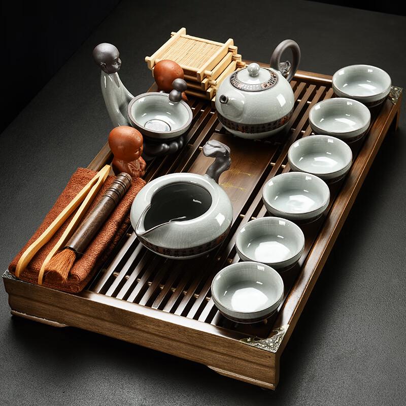 

Zisha Ceramic Kung Fu Tea Set