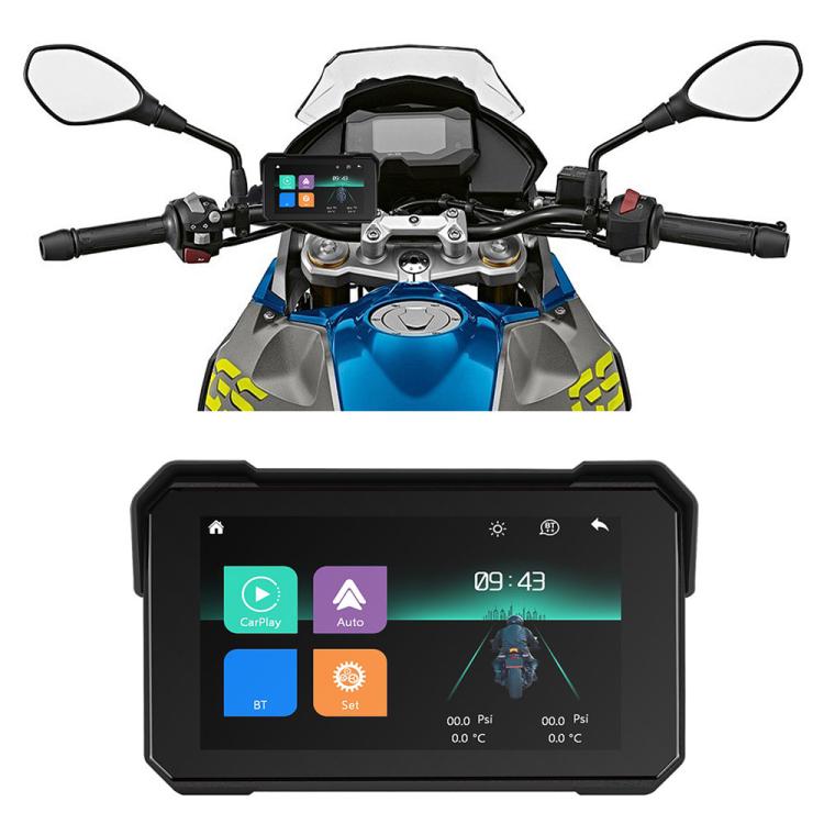 5 collu Motocikla Bezvadu CarPlay un