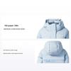 Original RGB Colorful Fashion Simple Personality Retro Classic Versatile Casual Daily Comfortable Warm Long Hooded Down Jacket F11W549905F-BU