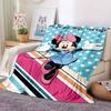 17 Styles Minnie Mickey Mouse Cartoon Print Blanket for Soft Flannel Throw Fluffy Sofa Bed Home Travel Camping Picnic