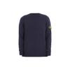 Solid Color Crew Neck Fitted Long Sleeve Sweater Men Sweater Navy-Blue 7115552A3-V0020