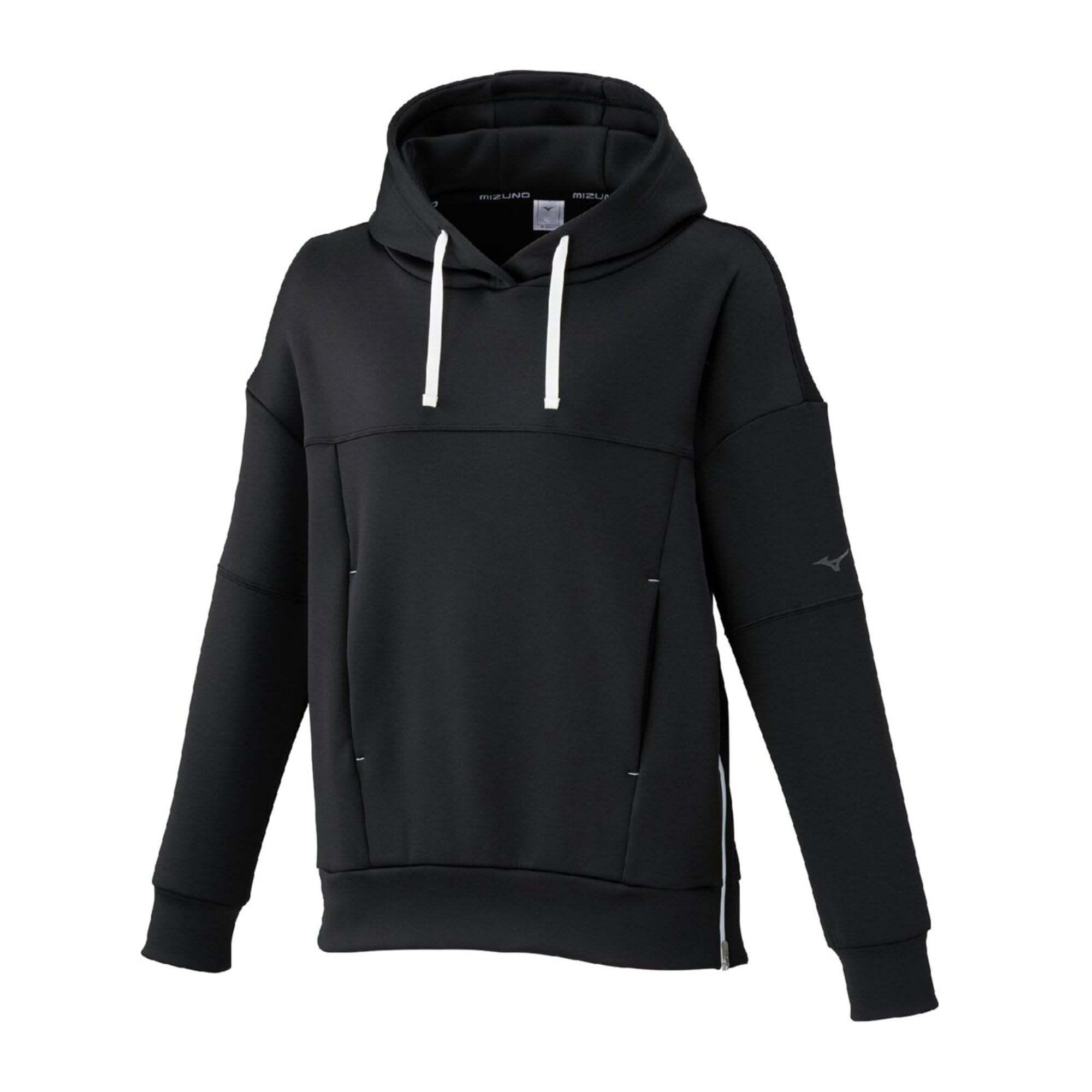 

Mizuno Stretch Sweat Pullover Hoodie for Easy to Move Size XL Women s Training, in, Black, (32MCC332) чёрный