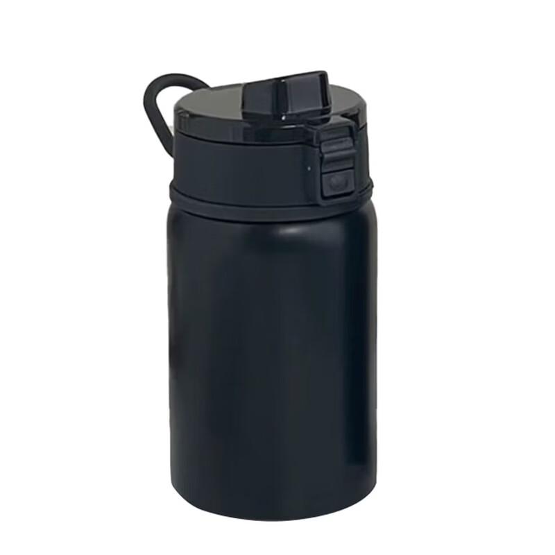 Shangheng Portable Insulated Stainless Steel Mug with Tea Infuser 350ml чёрный