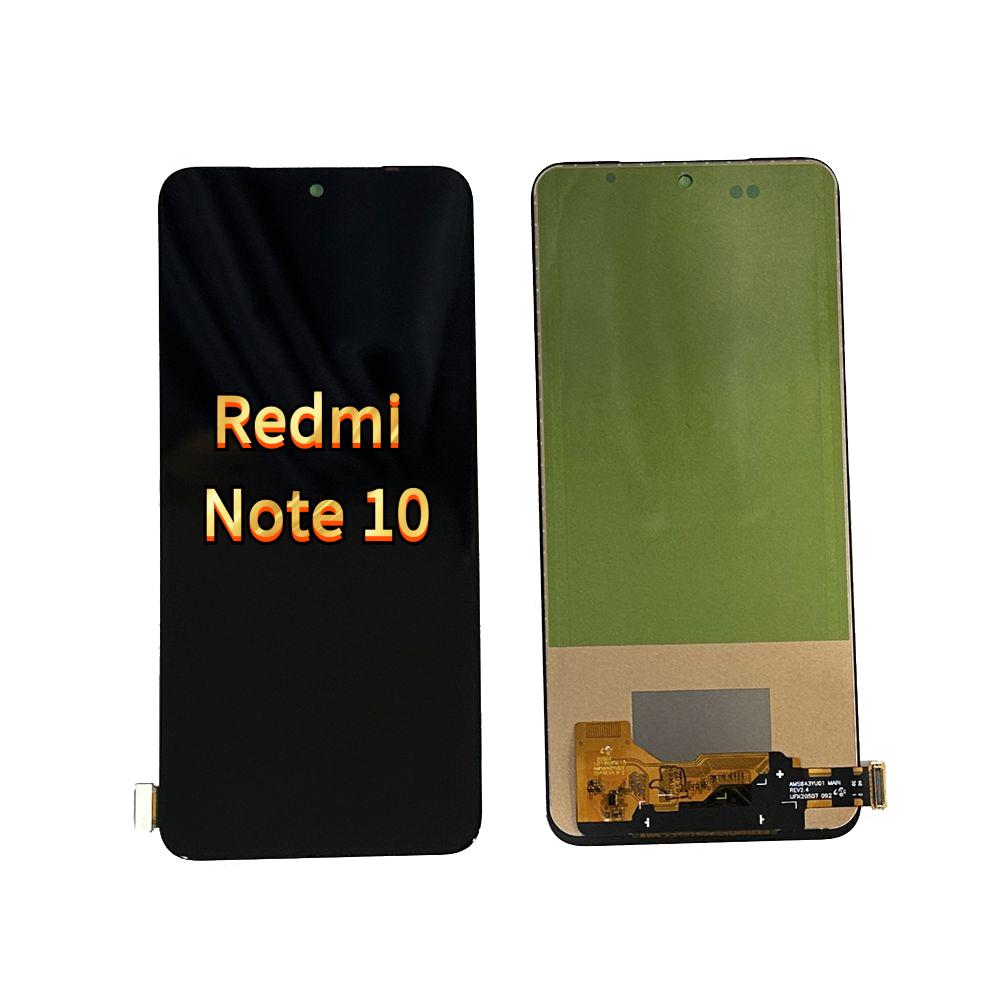 

Полный комплект ЖК-экрана и тачскрина для Redmi Note 10;черный; + Инструменты