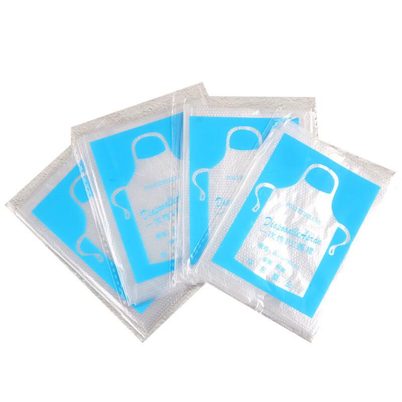 Disposable Plastic Aprons (50 Count)