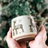 2026 300ML Christmas Cup Original Coffee Cup Creative Ceramic Mug Office Home Party Breakfast Milk Cup New Year Christmas Gift