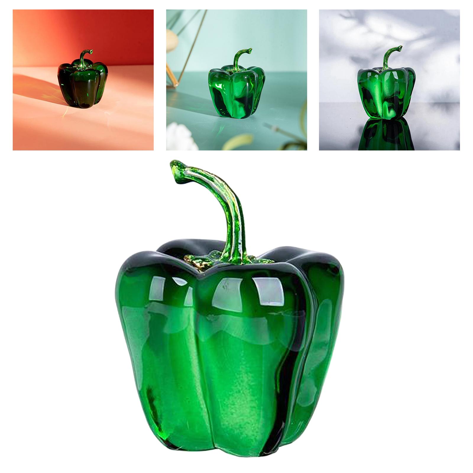 

3D Crystal Fruit Art Fruit Collectible Figurines Gifts for Valentine s Day Gifts