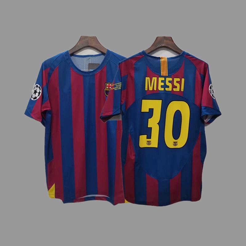 Royal M Barcelona retro jersey football jersey classic nostalgic replica Thai jersey