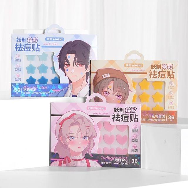 YAOZHI - Pure Radiance Acne Pimple Patch - 3 Types Energy Jelly (36pcs)