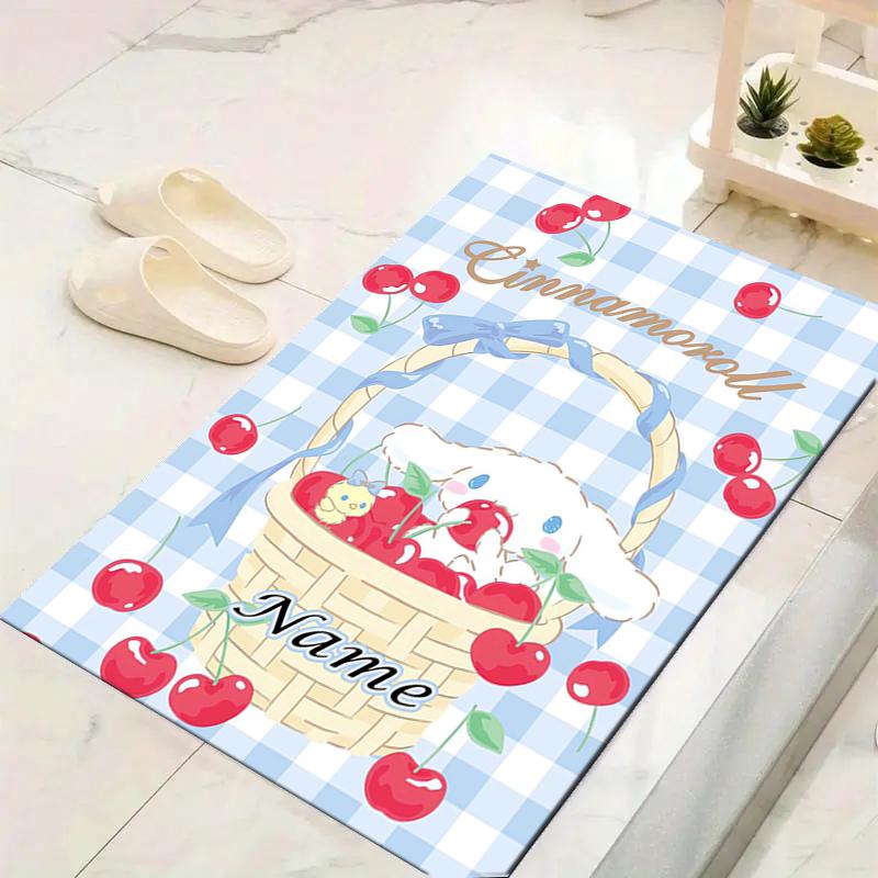 Custom 1Pc Pink Bunny Dreams Rug Office Carpet Indoor Outdoor Entrance Doormat Nonslip Soft And Comfortable Living Room D2915280