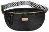Elegant women's waist bag made of eco-leather - Peterson