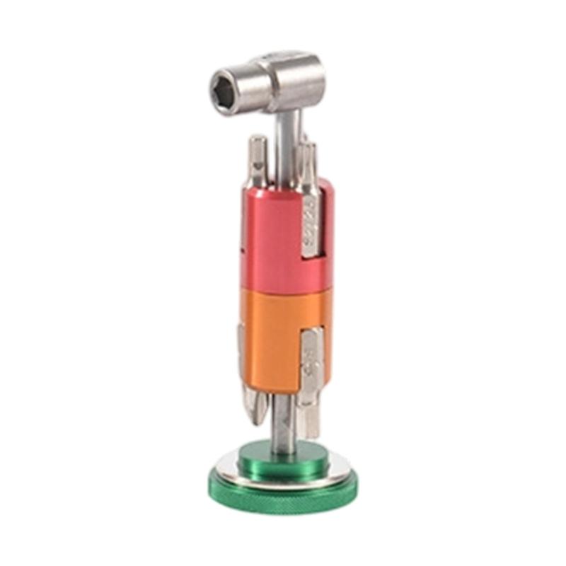 Aluminum Alloy Bike Bicycles Invisible Repair Tool Set High Strength Crankset Wrench Portable Cycle Repairing Fix Tool