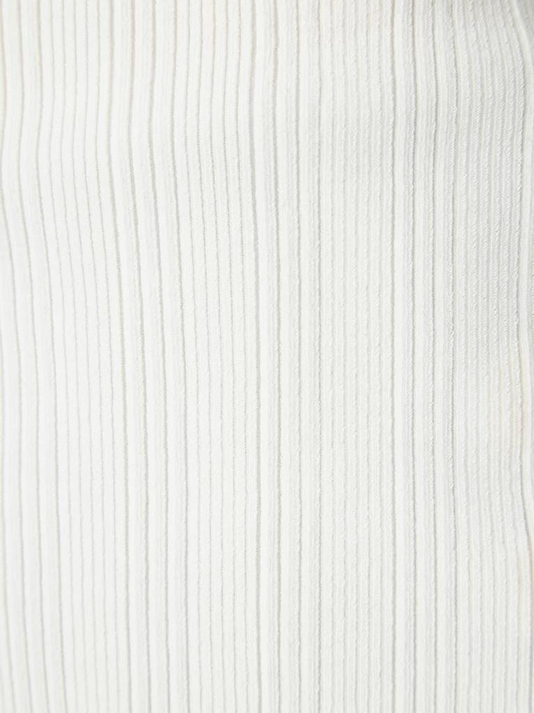 FRAY I.D. Women's Design Rib Sleeveless Knit FWNT254030 White