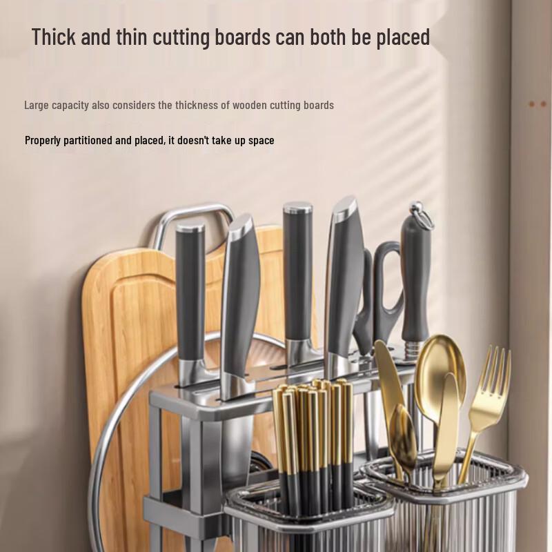 Multi-functional Kitchen Knife and Utensil Organizer