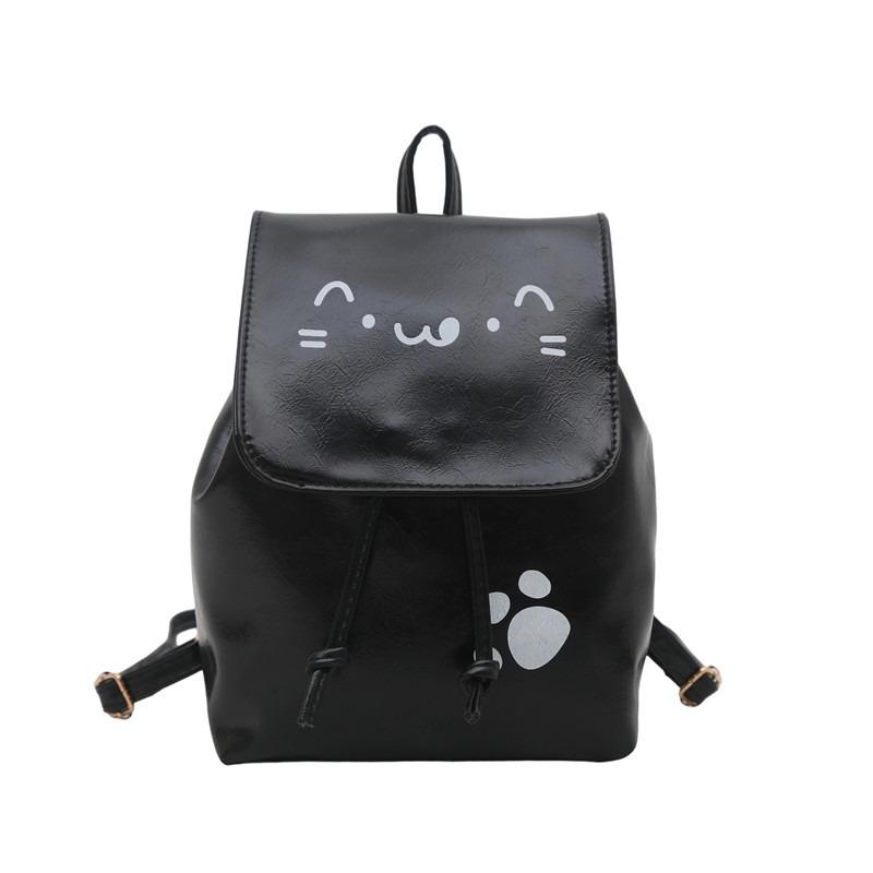 Beautiful Casual Solid Color Daily Practical Backpack Spring and Summer New Versatile Student Class Commuter Bag