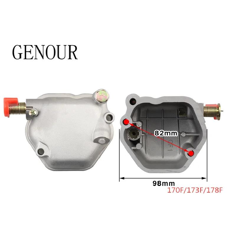 Cylinder Head Cover for air-cooled diesel generator engine accessories 170F 178F 178FA 186F 186FA 192F cylinder cover assembly 170F 178F