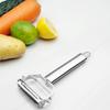 Edelstahl 2 Stück Doppelkopfschäler Reibe Mehrzweck Obst Gemüse Hobel Schwerlast Leicht zu reinigen Küchenzeitspartool