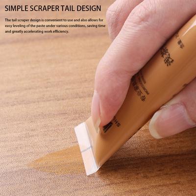 25g Masilla de Reparación de Madera Multicolor Multiusos Pintura Reparadora de Rayones en Suelos Pintura para Restaurar Muebles de Madera Masilla Recubrimiento Relleno