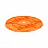 2PCS Round Planter Insert 13 Inch Plastic Plant Pot Filler Insert with Drainage Holes for Gardening Orange