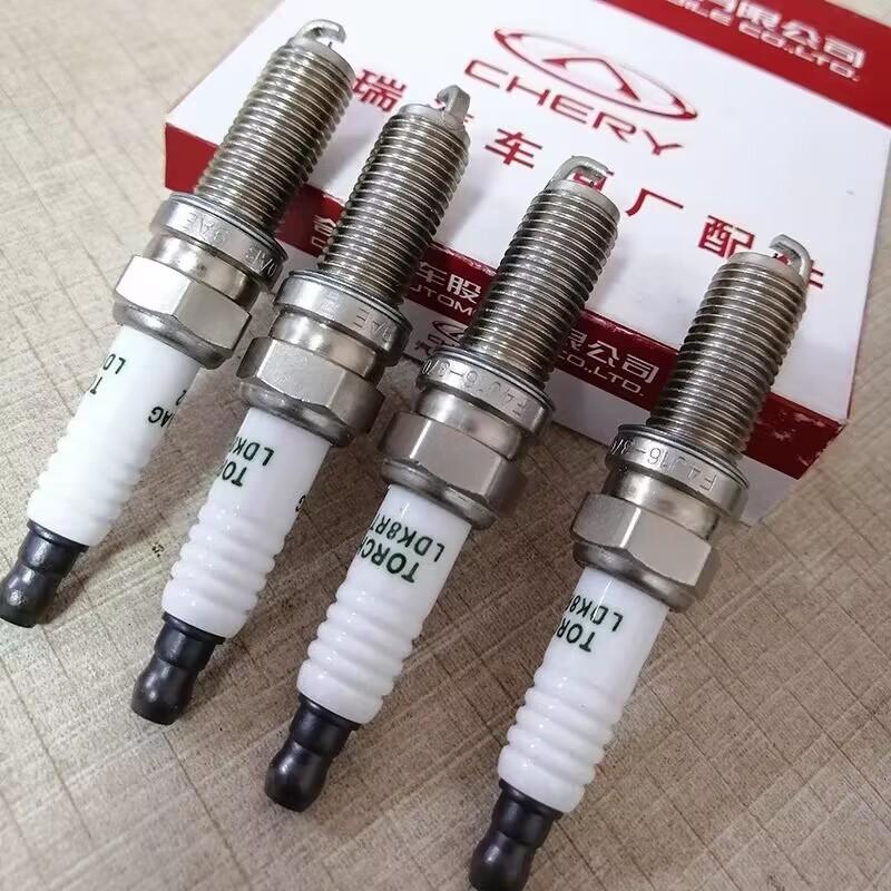 

F4J16-3707010 4pcs/set Car Spark Plug F4J16 For Chery JETOUR X70 Tiggo 2/4/5/7/8/5x Arrizo 5/7/6 E4T15/E4T16 Engine 1.5T/1.6T 4 pcs
