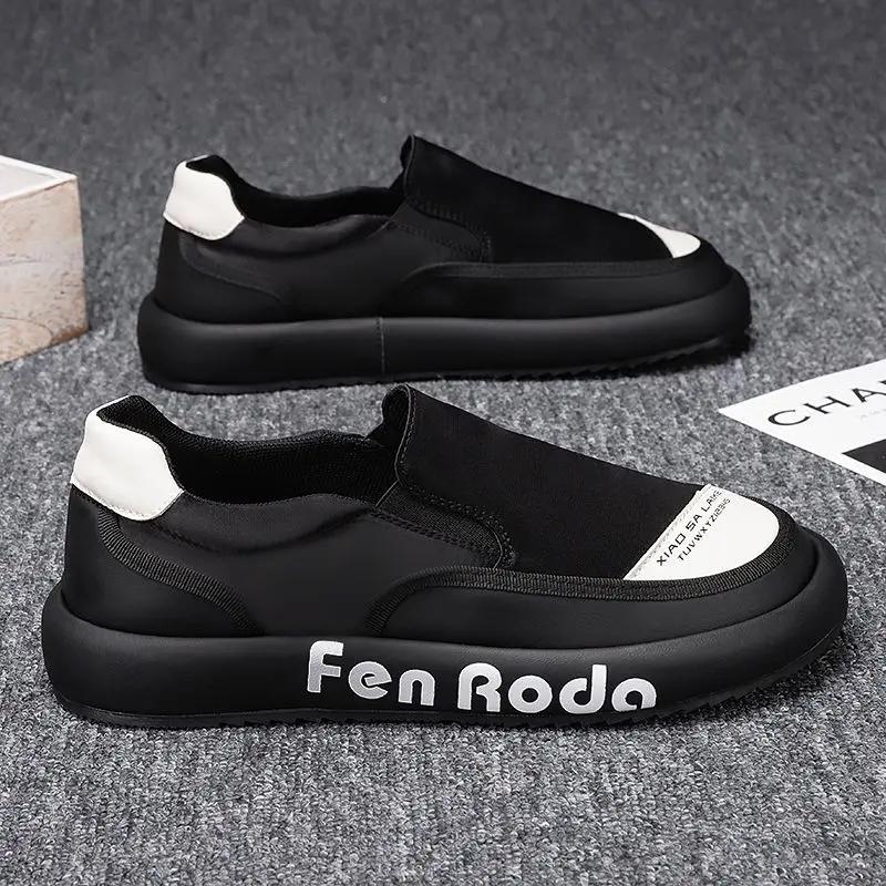 Mesh Men's Vulcanize Shoes Tennis Breathable New In Sneakers Male Slip-ons Korean Style Offer Cheap High Quality Fashion Brand