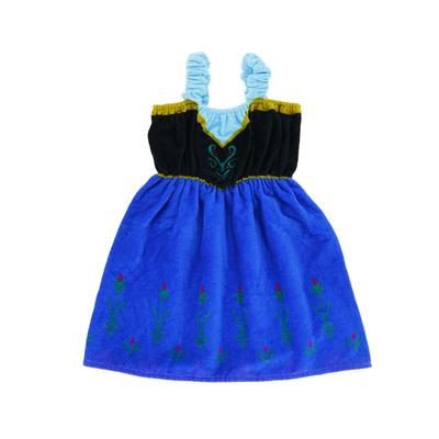 Marushin Disney Prinzessinnen Badeponcho für Geeignet für Größe Geeignet zum Schwimmen und das Produkt 2095009400 Kinderhandtuch, Frozen, Mädchen, 100%