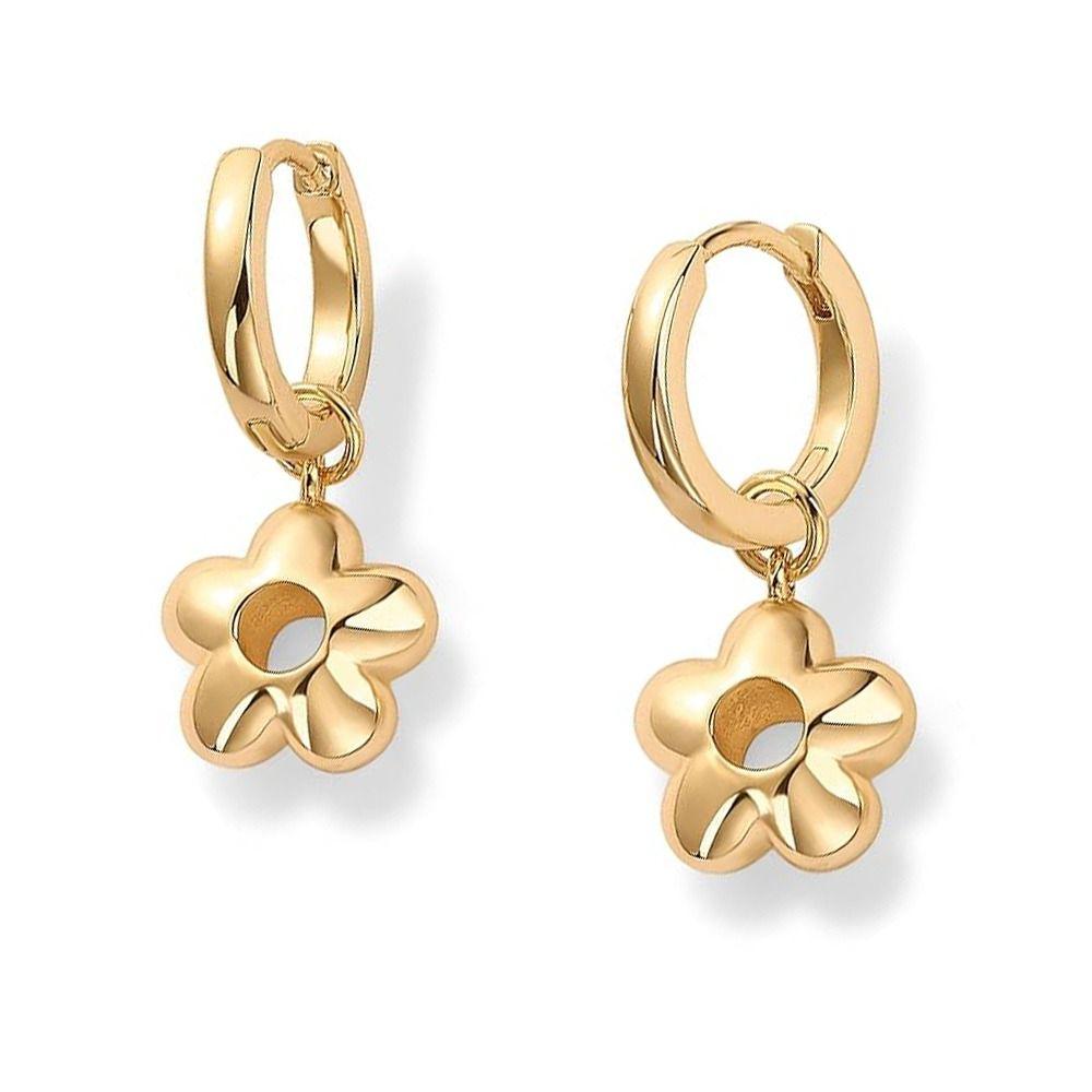 

18K Gold Plated Earrings Women Charm Gift Ear Dangle 1