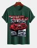 Unisexs Pure Cotton Solid Color Tshirt Casual Round Neck Short Sleeve Automotive Street Style Top