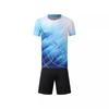 Quick-Dry Badminton Shirt Set Men Women Sportswear With Double Pockets Breathable Athletic Top