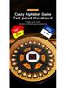 Wild Word Spin: 24-Key Fast-Paced Family Board Game & Puzzle for Kids