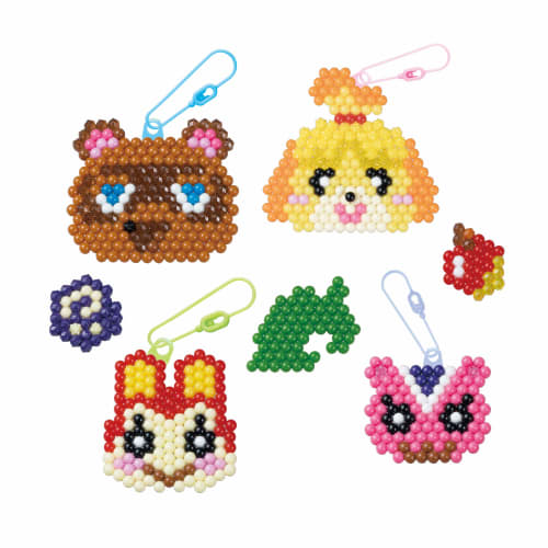 Aquabeads Personagem vendido separadamente Conjunto de contas [Conjunto de personagens Animal Crossing] AQ-315 Certificação ST Mark Idades 6+ Bastões de água de brinquedo com água para fazer T