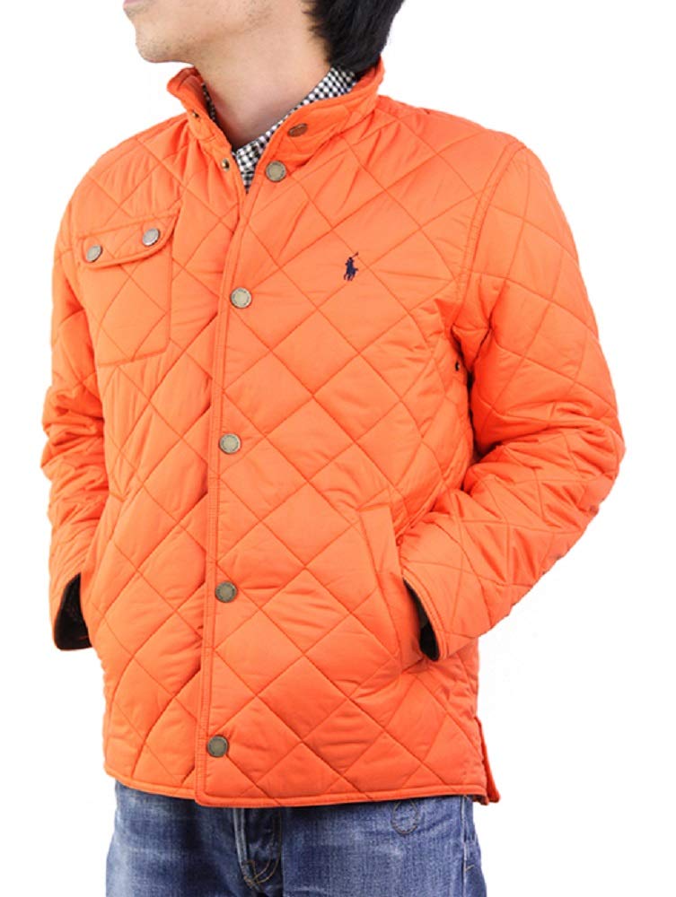 

POLO Ralph Lauren Стеганая куртка 0101422 Мальчиковая (L (14-16)) [Использовал] оранжевый